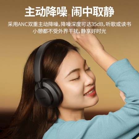 Ugreen HiTune Max3 over-ear Bluetooth headphonesProduct Demo Images1